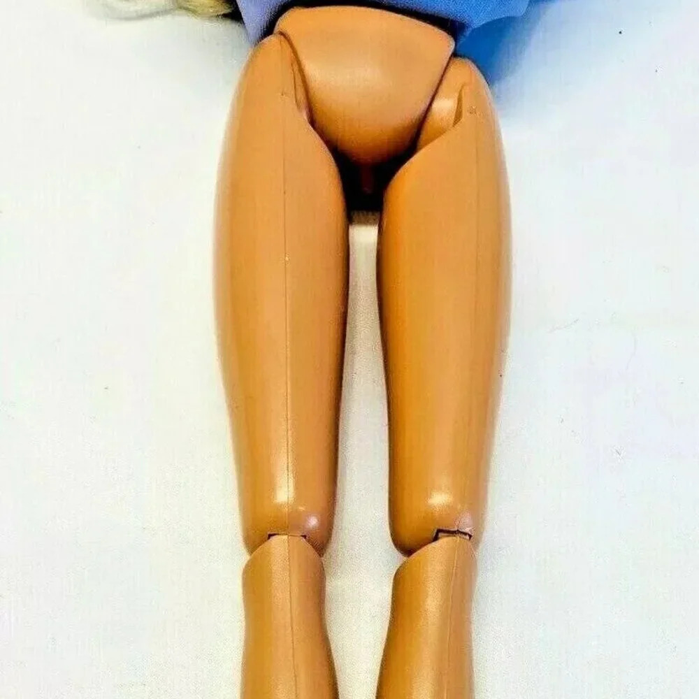 MATTEL BARBIE Doll Twist-N-Turn Purple Gown Articulated Elbows Knees 12" Tall - Picture 10 of 12